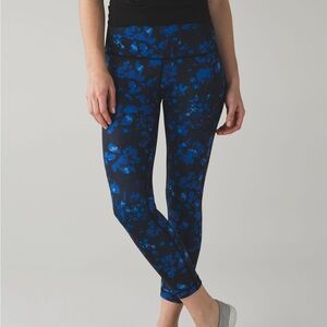 Lululemon High Times Pant *Full-On Luxtreme Size 4 Dandy Digie Porcelaine Black
